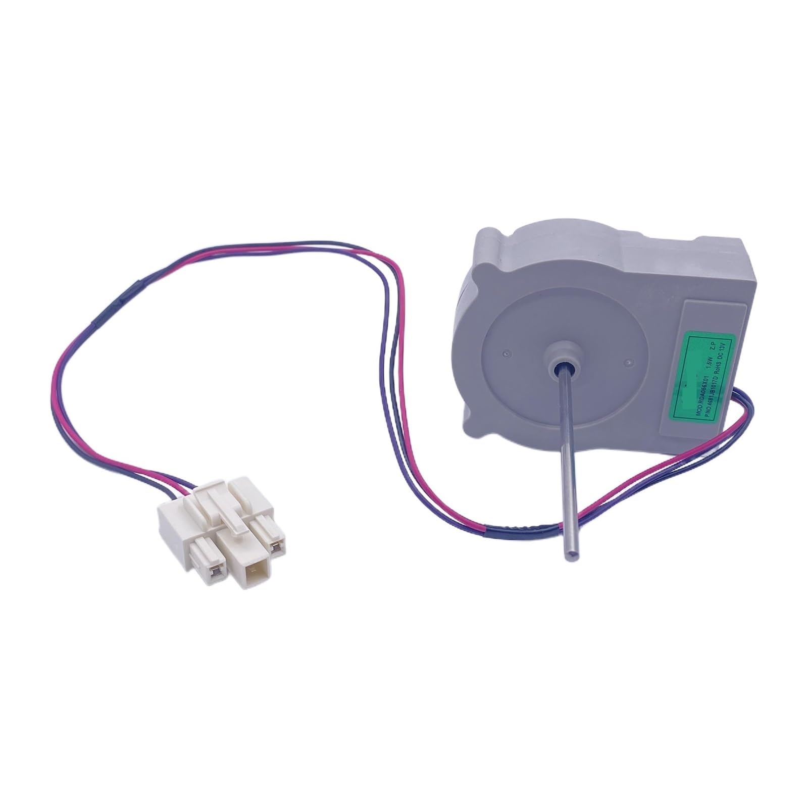 Kühlschrank-Verdampferlüftermotor RDA056X01 13 V 1,5 W Ersatz 4681JB1017D 4681JB1027A Lüftermotor
