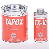 Zur Entrostung und Beschichtung von Kraftstoff-Metall-Tanks. Es bildet eine extrem widerstandsfähige Schicht, welche u.a. auch gegen mechanische Einwirkungen beständig ist. Das Produkt ist nach Aushärtung (72 Stunden bei ca. 20° C + rel. Luftfeuchte unter 70 %) resistent gegen alle Kraftstoffe, Laugen und viele Säuren.