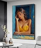 Remarque: Notre bordure de peinture sur toile sans cadre est de 3-5 cm, vous pouvez placer votre cadre préféré, notre image sur toile est parfaite pour n'importe quel cadre,Encadrés ou accrochés avec des clips sont également d'excellents moyens de mettre en valeur vos magnifiques imprimés