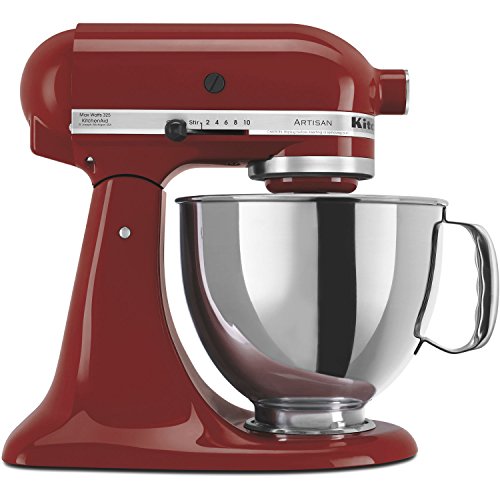 Image of KitchenAid KSM150PSGC Artisan Series 5-Qt. Stand Mixer with Pouring Shield - Gloss Cinnamon