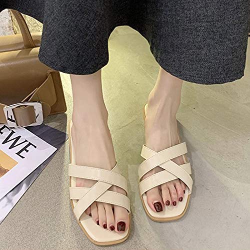 Wsvvmqy Womens Slip On Sneakers For Walking Womens White Pu Leather Sneakers Low Top Tennis Shoes Casual Walking Shoes Women's Sneakers With Toe Cap #TOP1