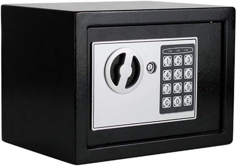 Safe 17E All-steel Household Small Mini Into The Wall Electronic Code Coin Deposit Box