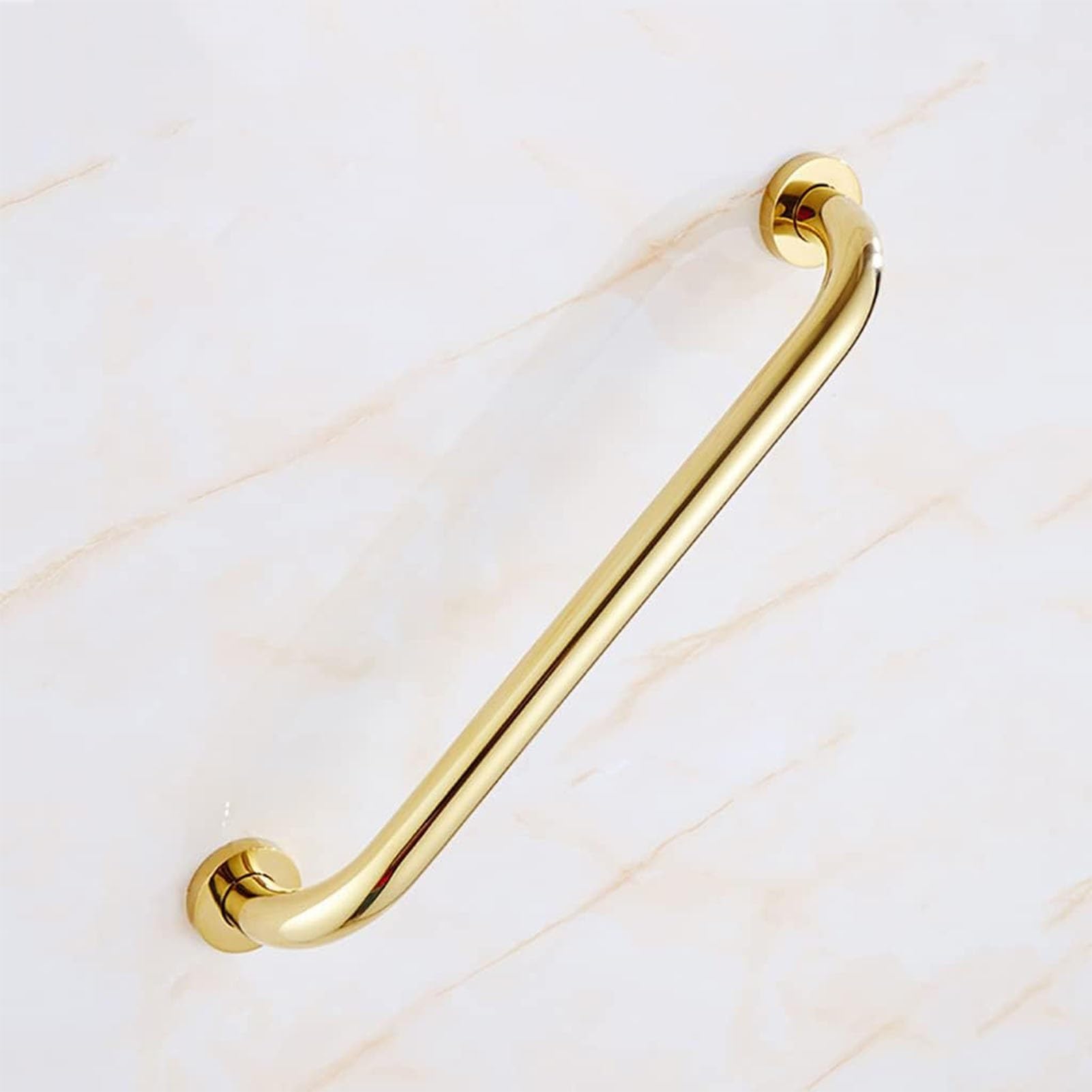 FKXSXAZ Wall Mount Grab Bar for Bathroom, Bath Non-Slip Balance Support Hand Rail Handicap Elderly Injury, Heavy-Duty Round Tube Easy to Grip Straight Handle(1ft/30cm)