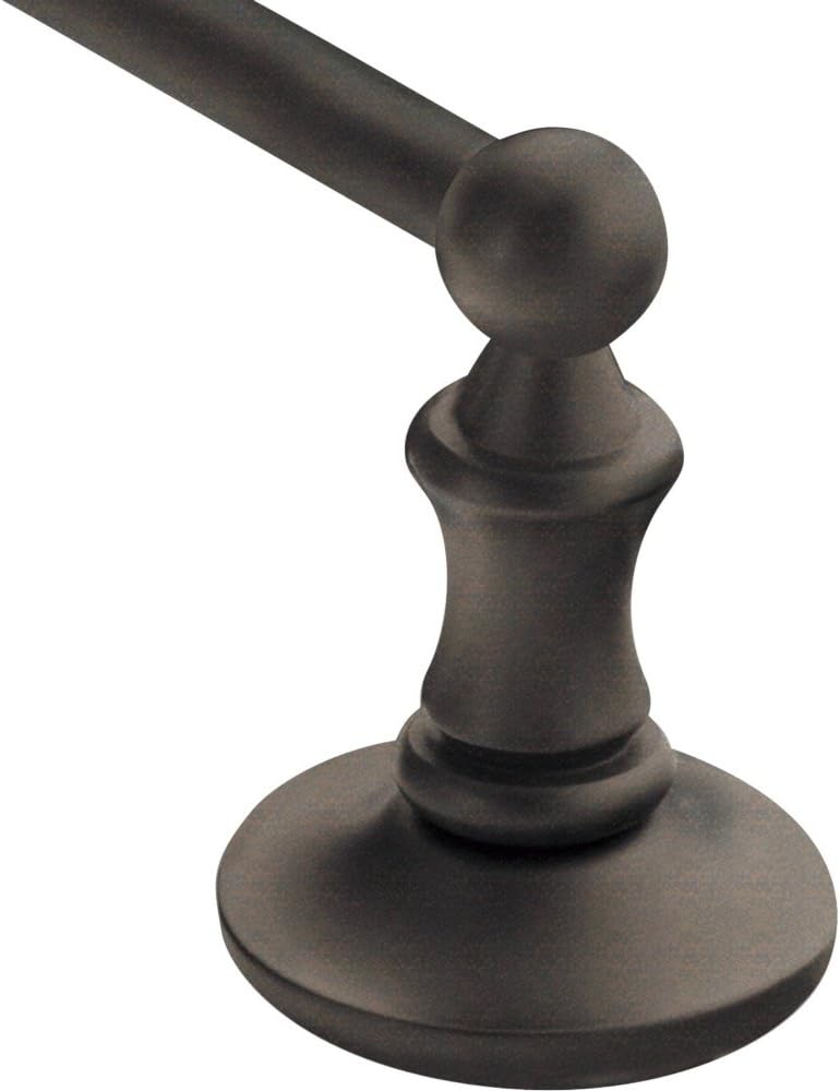 Moen DN6718ORB Danbury 18-Inch Single -Towel Bar, Oil Rubbed Bronze