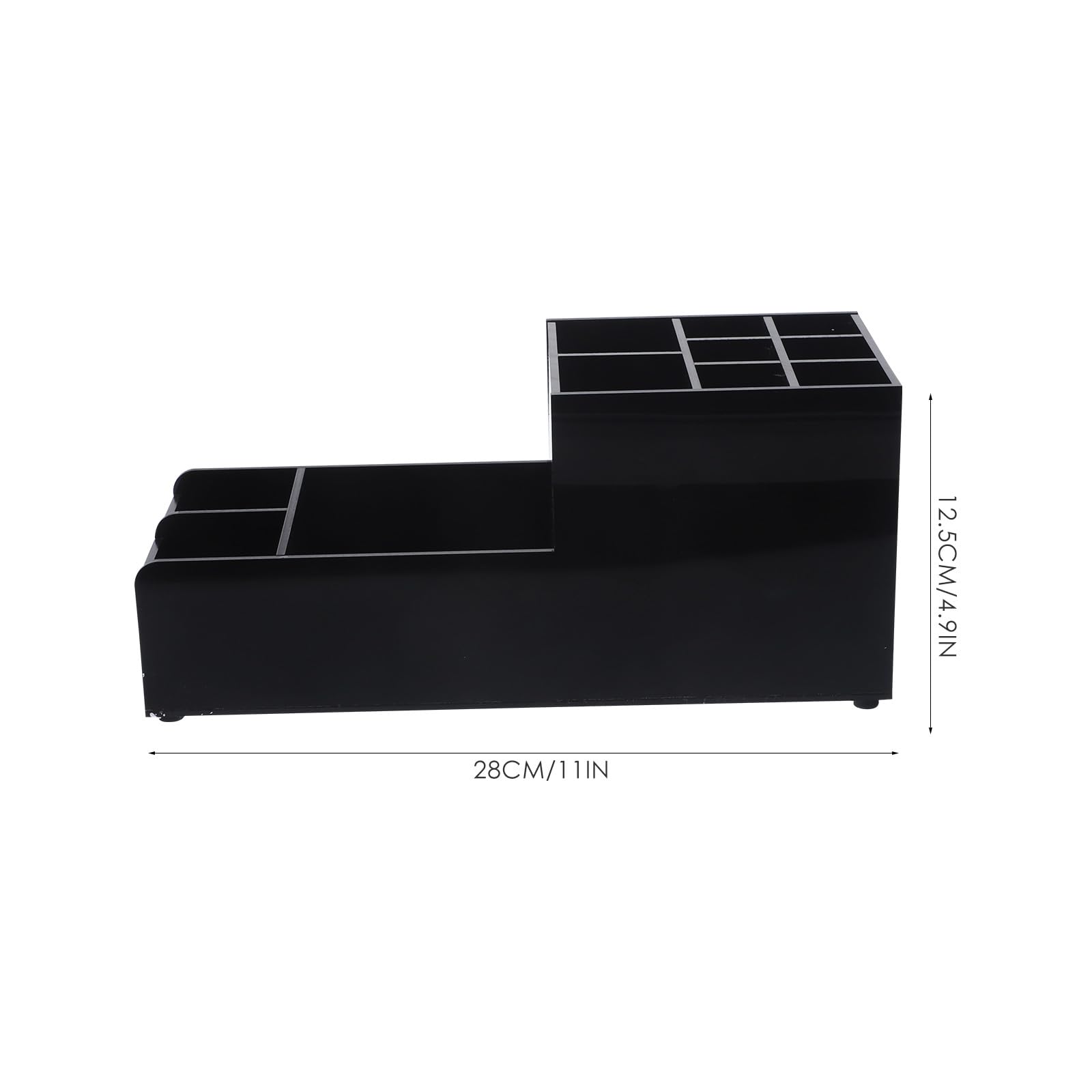 Healeved Porta Tovaglioli da Bar con 11 Scomparti Distributore di e Porta Condimenti Compatto in Resistente Organizer per Forniture Bar e Ristoranti Accessorio Pratico per Cucina e Sala