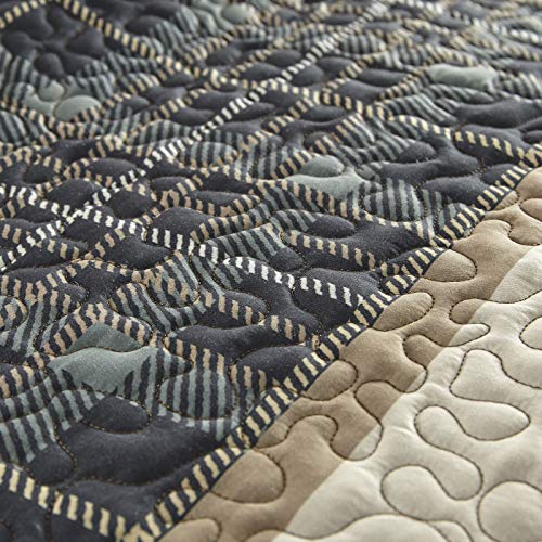 Donna Sharp Full/Queen Quilt - Bear Walk Plaid Lodge Quilt With Bear Pattern thumb #2
