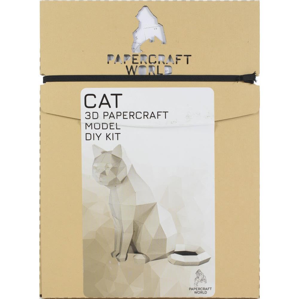 3D PAPERCRAFT Model CAT