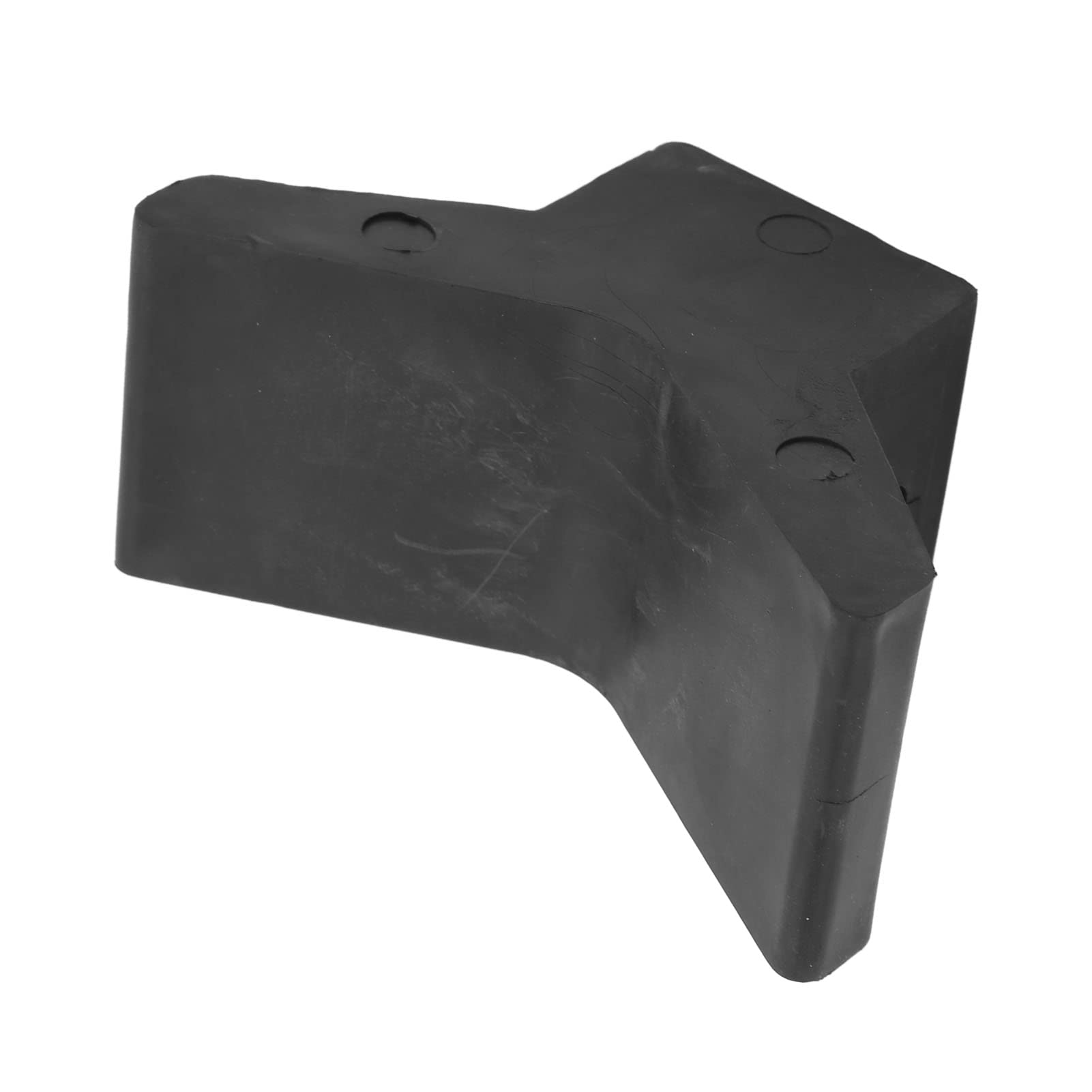 Bloque de Goma en Y para Proa de Compatible con Remolques de Barcos de Pesca Veleros y Motos Acuáticas Protección Negra Resistente al Aceite y Sal