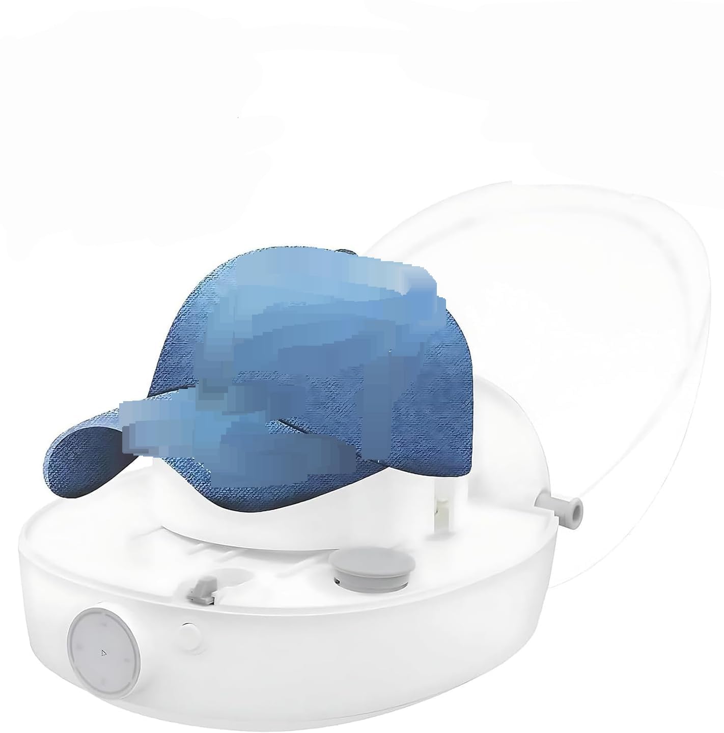 Hat Steam Cleaner 30 Min Auto Cycle, elektryczna maszyna do prasowania i suszenia do czapek baseballowych, kapeluszy wiadra.Zachowa kształt, dezynfekuje delikatne tkaniny, szybka łagodna pielęgnacja w