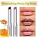QIDSTERS 2Pcs Honey Lipstick Tinted Lip Balm, Sheer Hydrating Lip Stain for All Skin Tones, Natural Lightweight Lips Gloss Makeup for Women, Vegan & Cruelty-Free