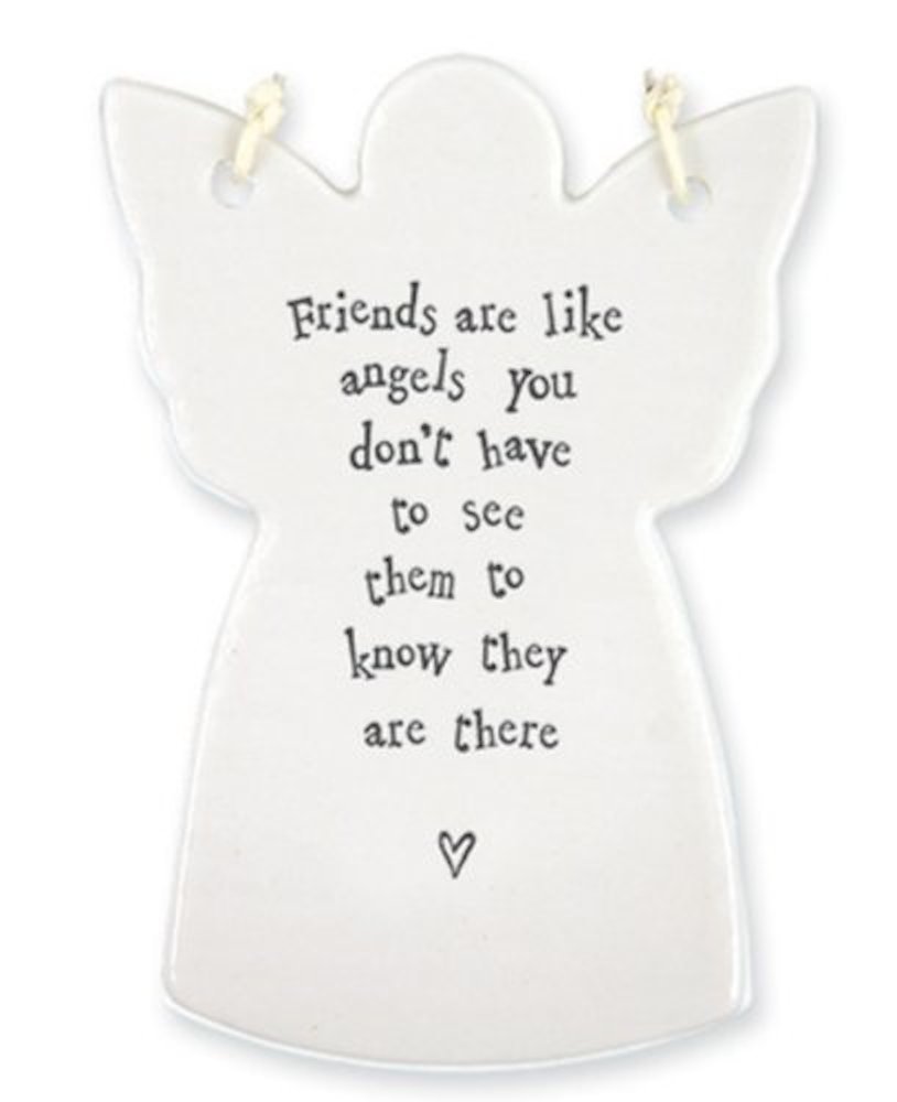 Porcelain Angel - Friends are like angels