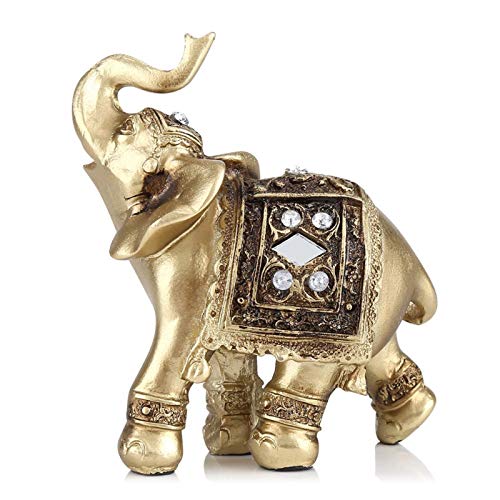 Un elegante elefante fortunato. Simboleggia potere, saggezza, forza, fertilità, protezione della famiglia, e gli elefanti sono uno degli animali che simboleggiano pace e bellezza. L'immagine di un elefante fortunato può portarci i migliori auguri