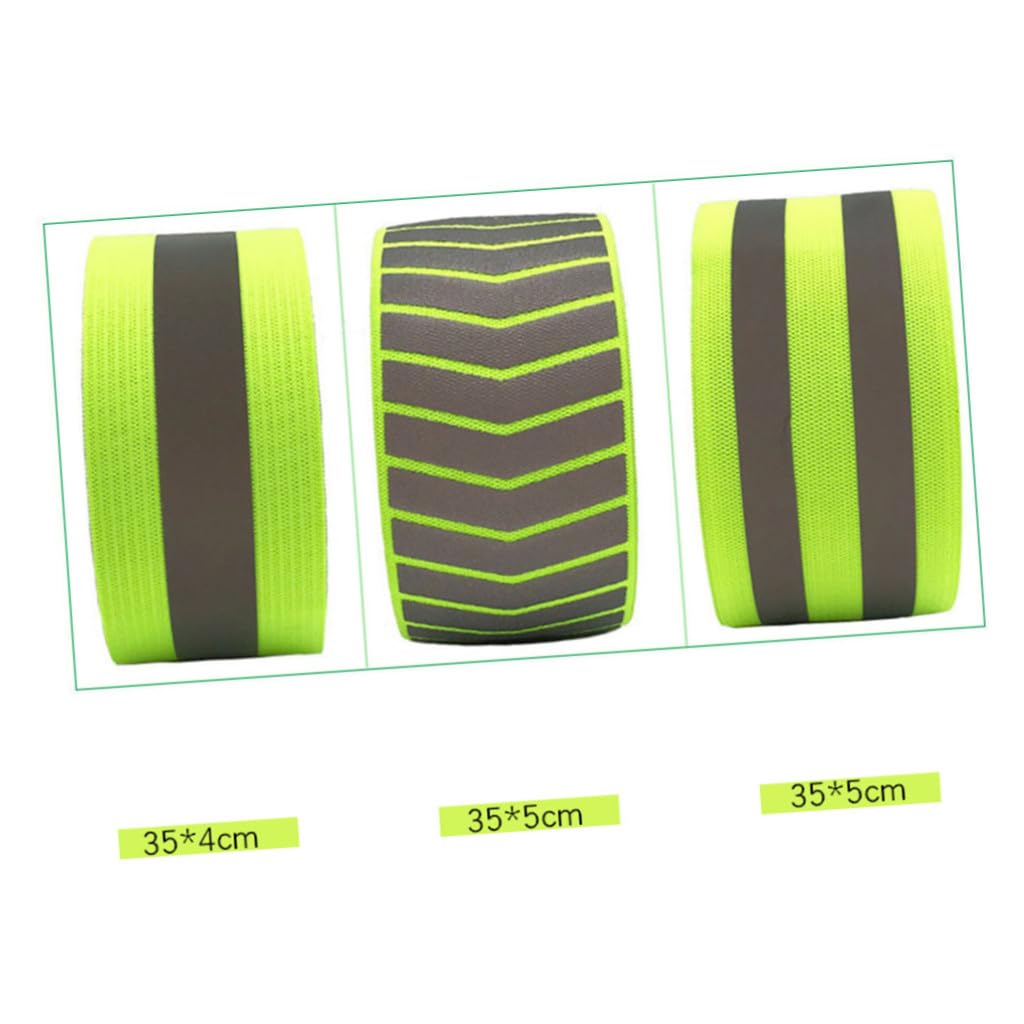Toddmomy Deportivo Reflectante De Seguridad para Correr Iluminado Verde Fluorescente para Hombre