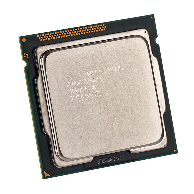 Image of PreSolve| Core i7 2nd Generation 2600 3.4 GHz Upto 3.8 GHz LGA 1155 Socket 4 Cores 8 Threads 8 MB Smart Cache Desktop Processor (Comes with Thermal Paste).