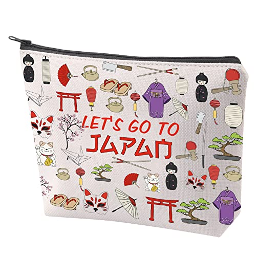 ZJXHPO Japan Trip Makeup Case
