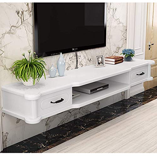 Schwebendes Regal zum Aufhängen, Media-Konsole, TV-Regal, Montage, Schränke, Konsole, Video-Kabelbox, Lautsprecher für Blu-ray-Player