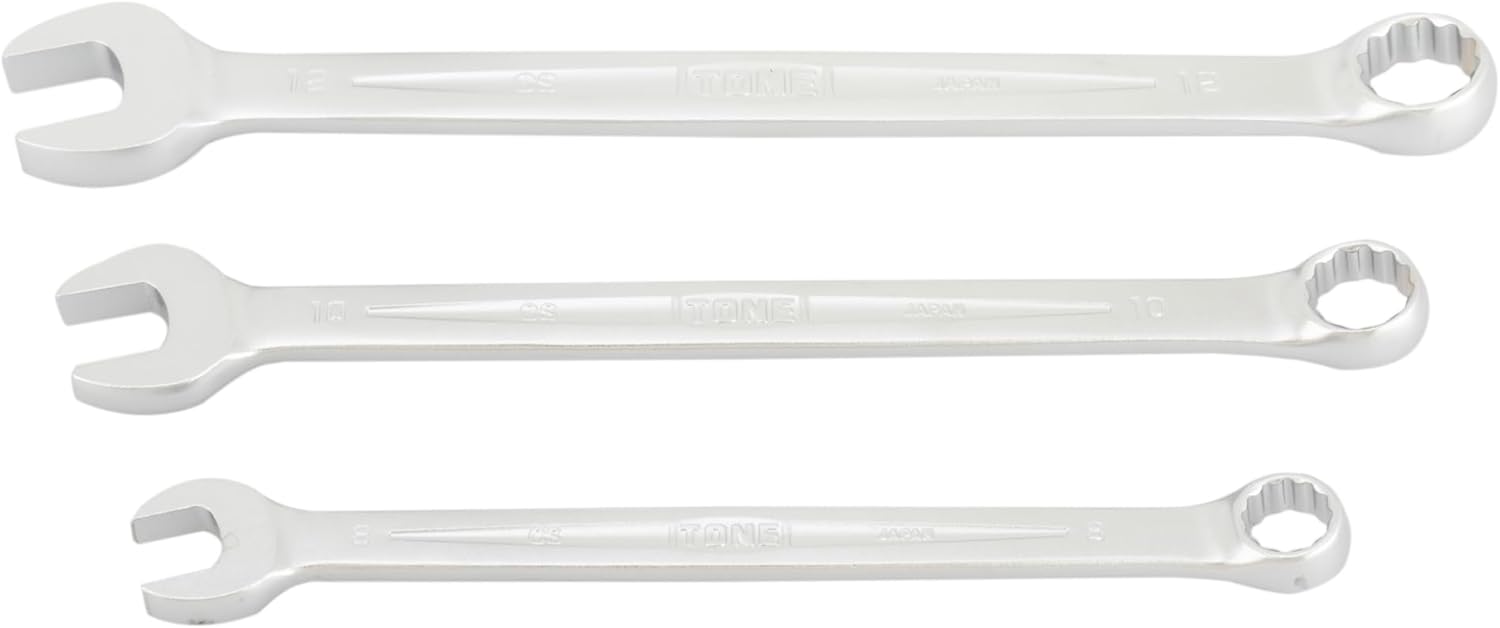 TONE Combination Wrench Set CS100 Silver 10-Piece