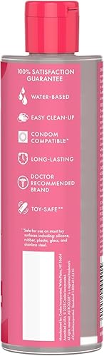 Miniatura 7 de Astroglide - Lubricante personal con sabor a fresa de 8.5 fl oz, lubricante para hombres, mujeres y parejas, sabor delicioso, hipoalergénico, seguro