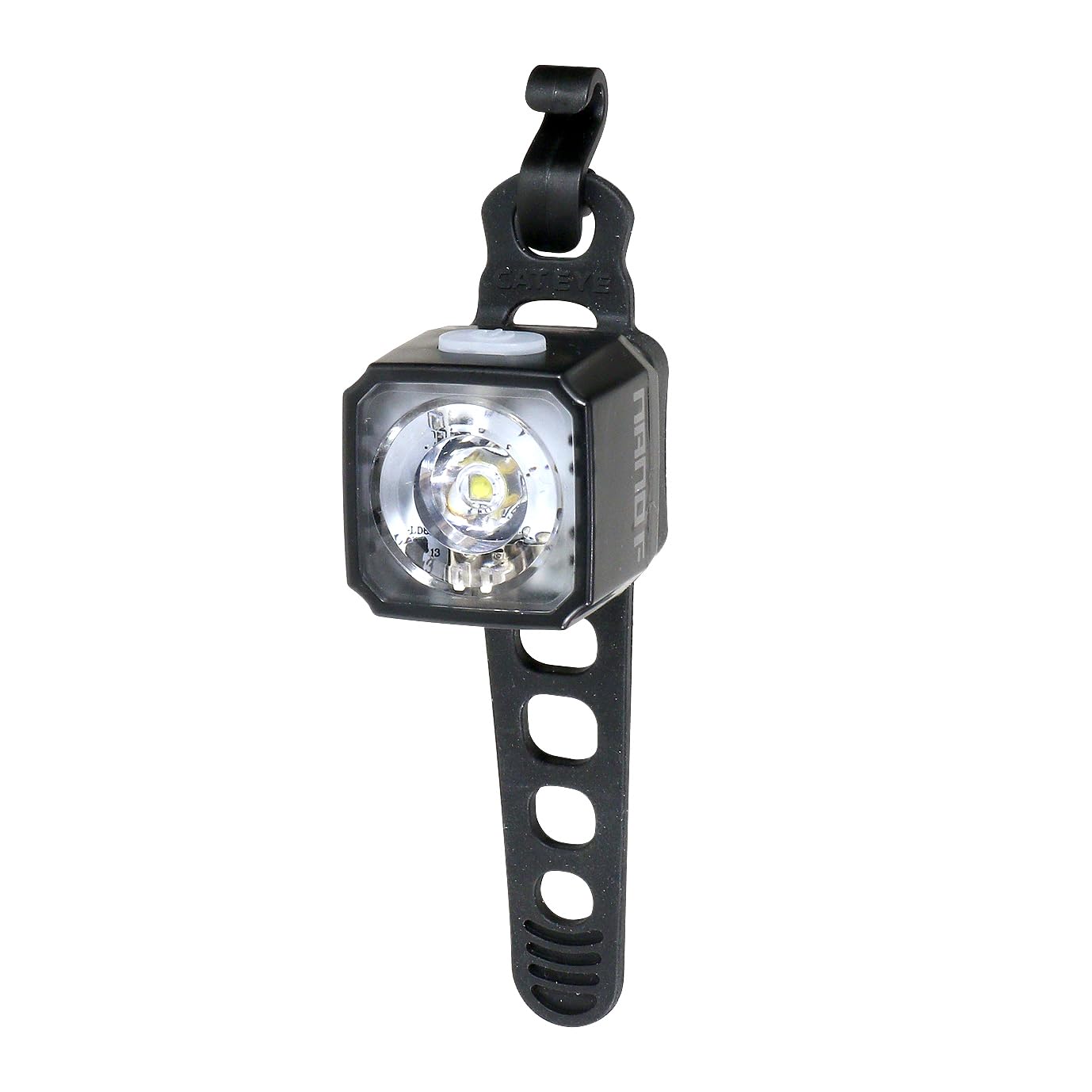 キャットアイ(CAT EYE) 自転車用LEDライト NANO F(100ルーメン) Type-C充電式 最大23時間点灯 工具不要取付 TL-LD830-F