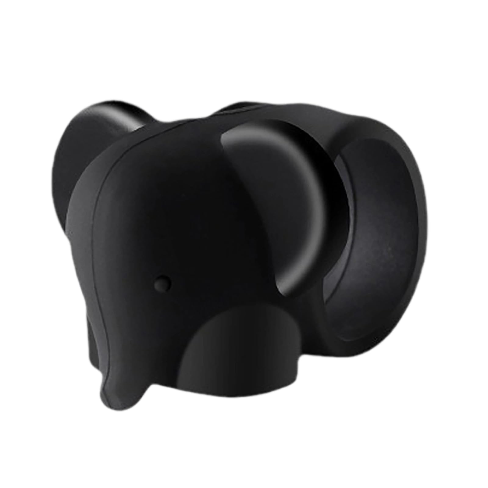 Fortune Cat Door Stopper Wall Protector Shock Absorbing Elephant Door Stops Wall Shield Cushion Adhesive Free Wall Bumper Guard