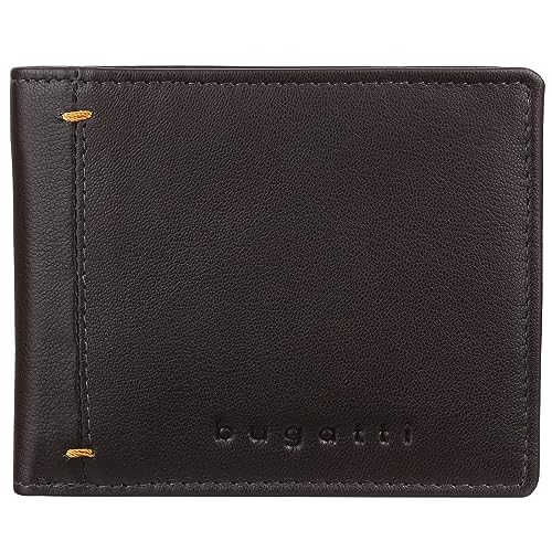 bugatti Punto Stitch RFID Leder Kombibörse Geldbörse Geldbeutel Portmonee 49225402