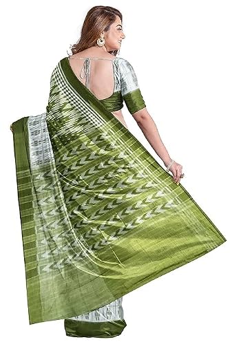 COTTONSILK & KHANDUAPATA sambalpuri silk saree – image 4