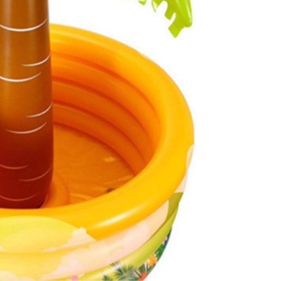 Getränkehalter Pool für Sommer Schwimmender Bartisch, Serviertablett Und Getränkehalter Für Schwimmbad Oder Strandparty, Float Lounge Inflatable Bar Pool