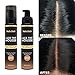 Dolahair Lace Tint Spray for Wig Melting - Dark Brown Mousse with Elastic Bands for Seamless Wig Application