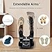 Dr. Prepare Boot Dryer Shoe Dryer, Glove Dryer & Boot Warmer with Heat Blower, Portable Adjustable Rack and Timer, Folding Design & Quick Drying for Shoes, Gloves, Hats, Socks, Ski Boots