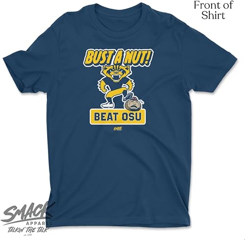 Miniatura 2 de Camiseta Beat Ohio State (azulmaíz) para fanáticos de Michigan College (SM-5XL)