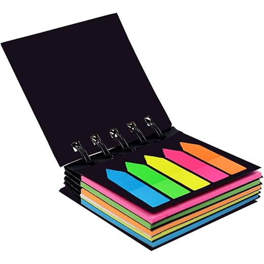 Solimo Sticky Notes Pad, Pocket-Size