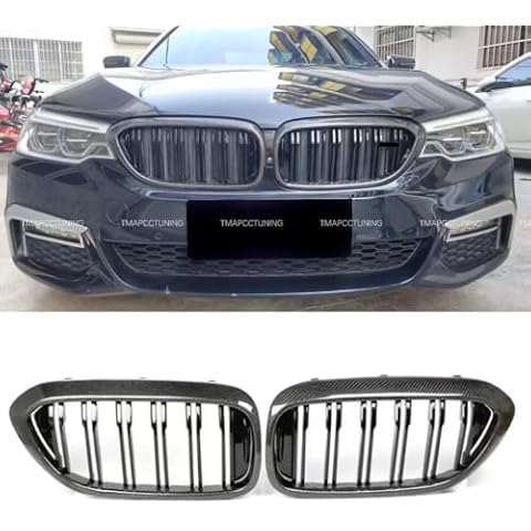 TMAPCCTUNING Carbon Fiber Grille for BMW 5 Series Cover