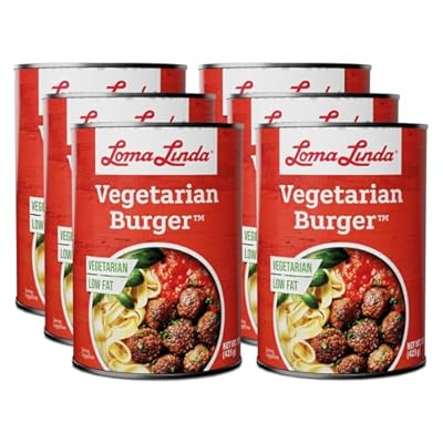 Loma Linda - Plant-Based Meats Vegetarian Burger 15 oz., 6 Pack