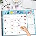 Lateefah Desk Calendar 2025, Large 22'' x 17'' Desk Calendar 2025-2026, 18 Month Desktop Calendars for Home & Office, Use Jan 2025 to June 2026