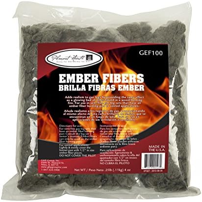 Pleasant Hearth Glowing Ember Fiber, 4 oz.