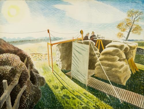 Graffiti art mural Eric Ravilious grand poster décoratif pour transformer votre bureau
