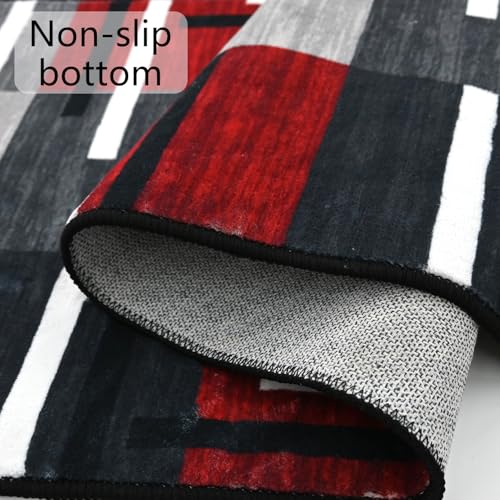 Alfombra para pasillo de cocina lavable duradera de 80 x 250 cm 4