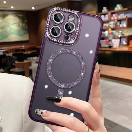Coque iPhone 12 13 14 15 Pro Max Magnétique Souple Argent