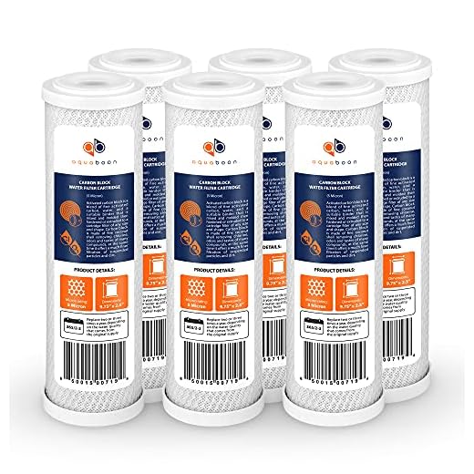 Aquaboon 5 Micron Carbon Block Filter Pack