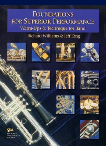 By Jeff King W32OB - Foundations for Superior Performance: Warm-ups & Technique for Band : Oboe (W320B)