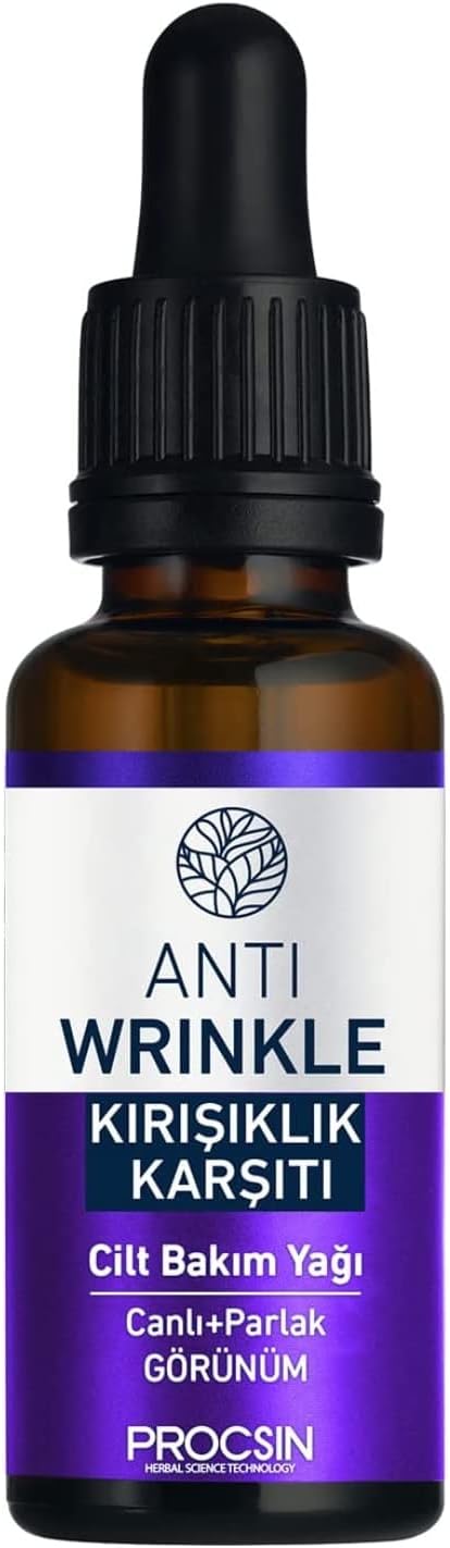 PROCSIN Kırışıklık Karşıtı Cilt Bakım Yağı 20 ML 1 Paket (1 x 1 Adet)