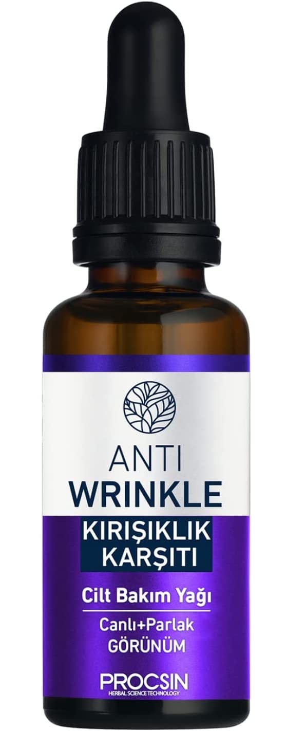 PROCSIN Kırışıklık Karşıtı Cilt Bakım Yağı 20 ML 1 Paket (1 x 1 Adet)