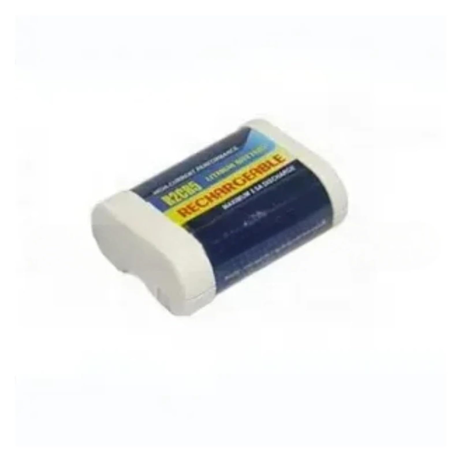 Camera Rechargeable Lithium Battery+ Charger，Compatible For Canon，for R2cr5 2CR5 EOS1 EOS3 6V(1 white battery)