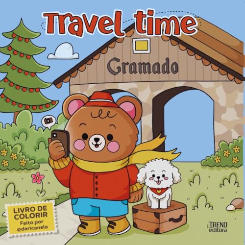 Travel time – Livro de colorir