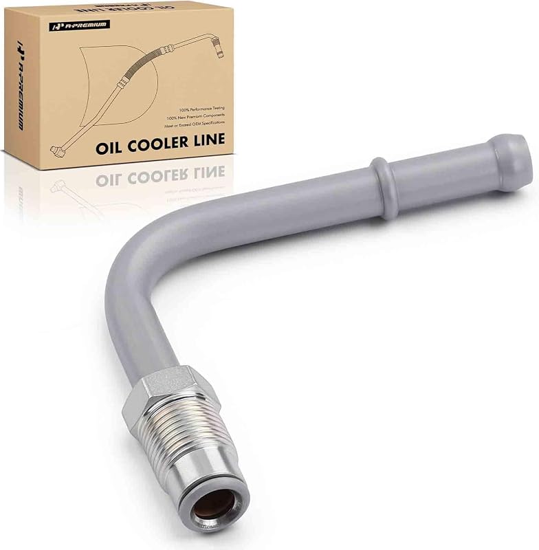 Mangueira da linha de saída do resfriador de óleo da transmissão automática A-Premium para Ford – 11,18 cm