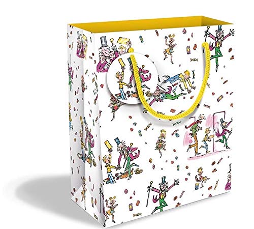 Charlie and The Chocolate Factory Medium Gift Bag with Gift Tag Museums and Galleries