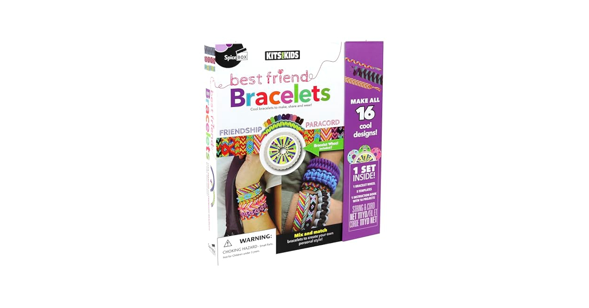 (未使用･未開封品)Best Friends Bracelets - Craft Kit by SpiceBox Books (23581) by SpiceBox Books Best Friend Bracelets by Spicebox | Barnes & Noble®