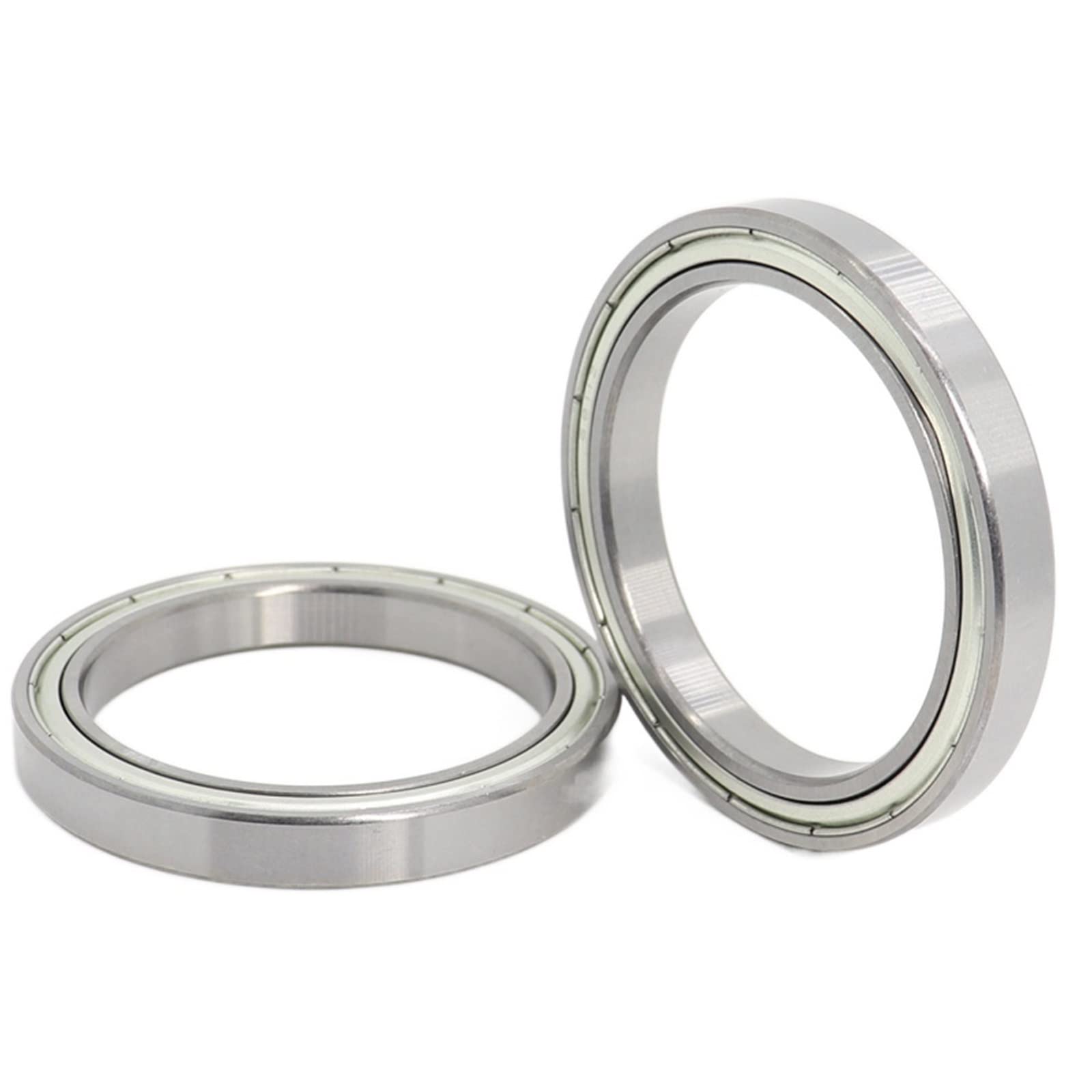 6815 ZZ ABEC-1 (2 PIÈCES) 75x95x10MM Roulements Métriques À Section Mince 61815 ZZ 6815ZZ