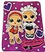 Girls Surprise Dolls Squad Goals Throw Blanket