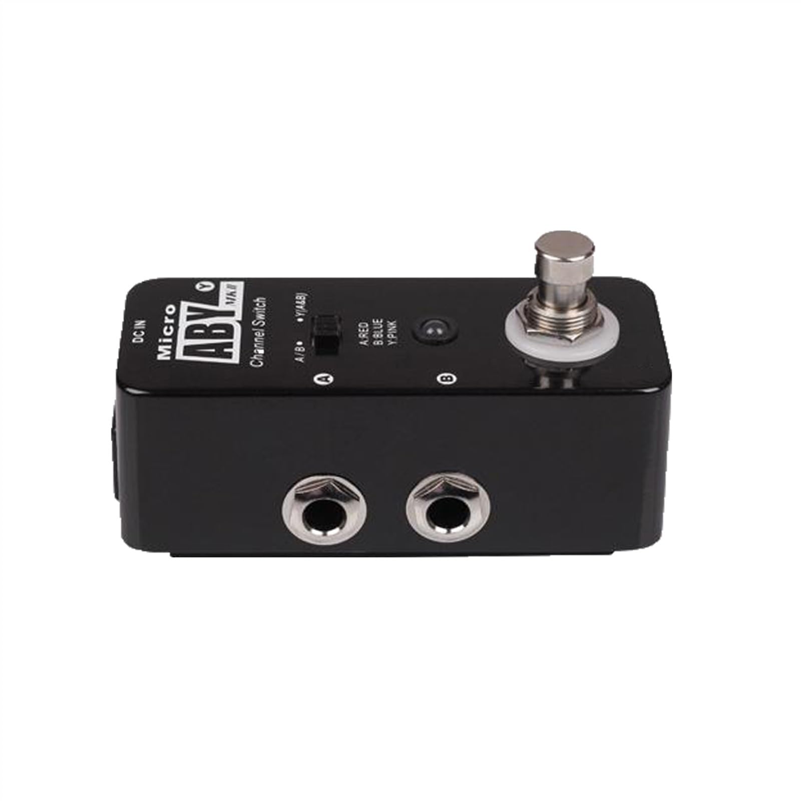 efekty gitarowe Pedał Efektów Gitarowych Mini Przełącznik Kanału Pedał Gitary True Bypass W Całości Z Metalu Obudowa Części Do Gitary Akcesoria